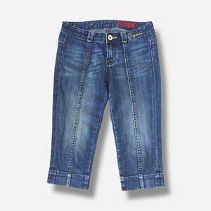 🌸Vigoss🌸 0 25 Cropped Jeans Blue Cotton Blend